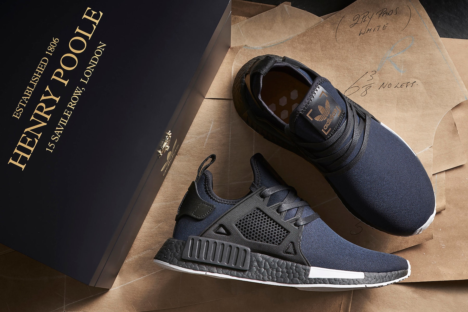 Size? x Henry Poole x adidas Originals NMD XR1 & NMD R2