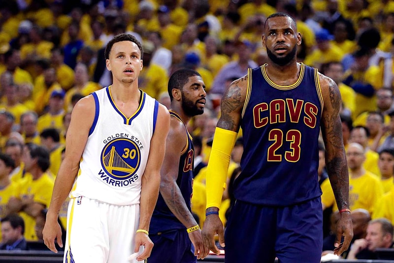Stephen Curry Making Fun of LeBron James Kyrie Irving