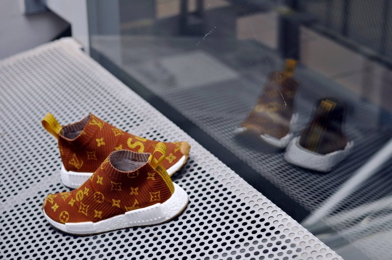 Supreme x Louis Vuitton 聯乘客製版本 NMD CS1 設計
