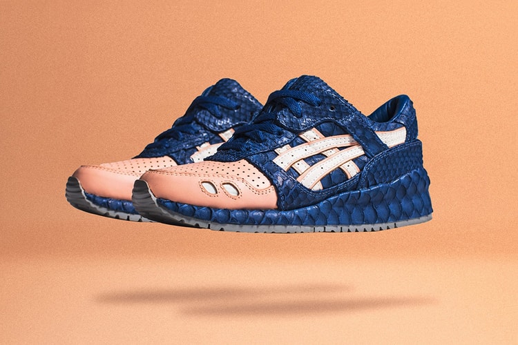The Shoe Surgeon 打造 Ronnie Fieg x ASICS Tiger GEL-Lyte III「Salmon Toe」全新客製版本