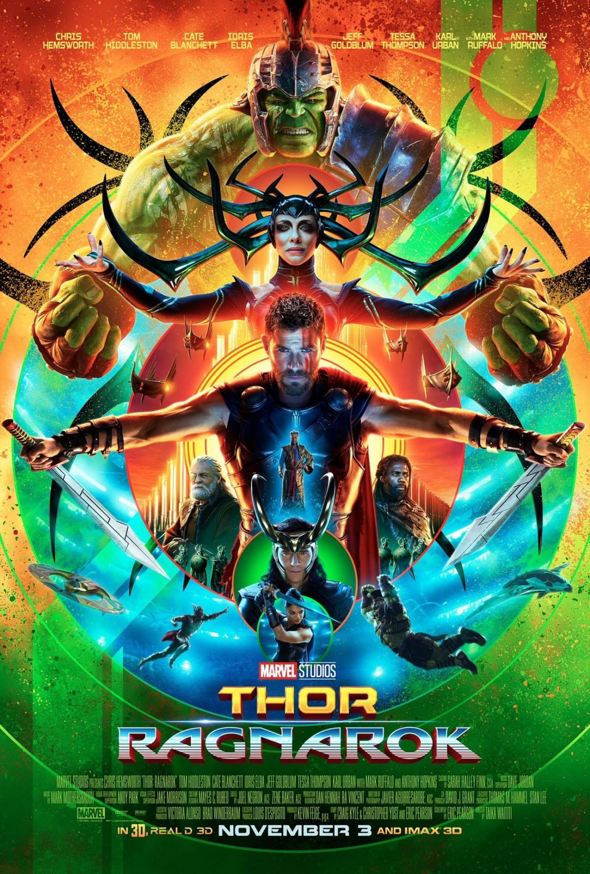 《Thor: Ragnarok》釋出最新宣傳海報 同時公佈此片將創 MCU 系列最短片長