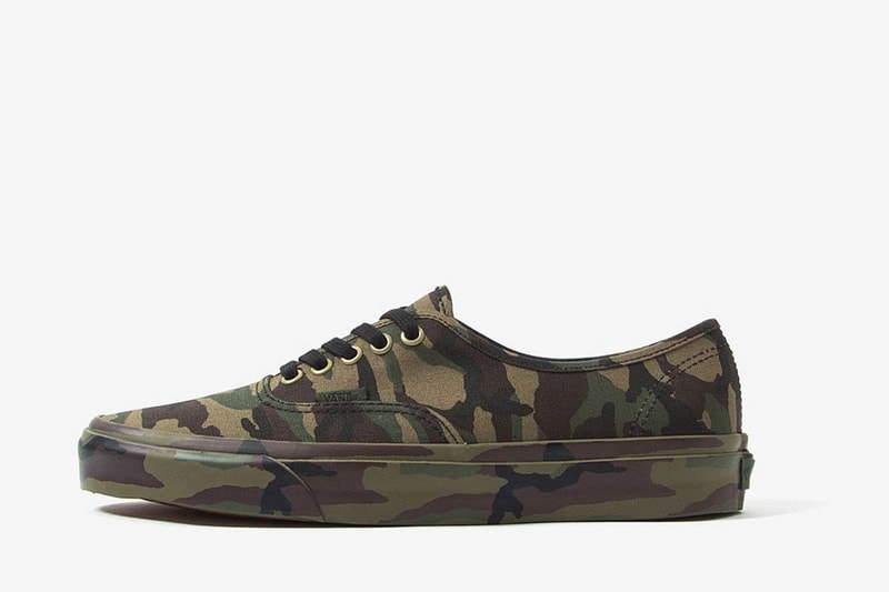 迷彩到底－Vans Authentic「Mono Camo」