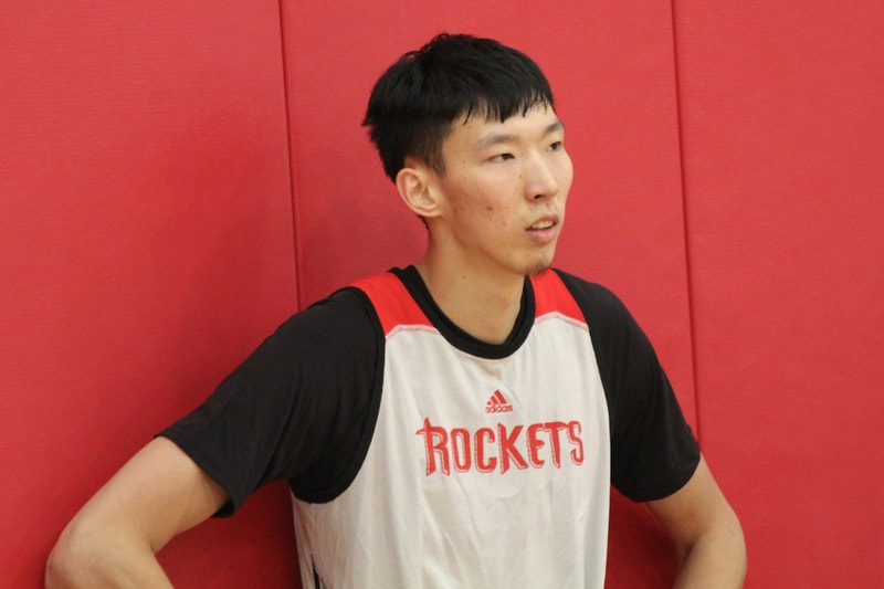 Zhouqi NBA Houston Rockets