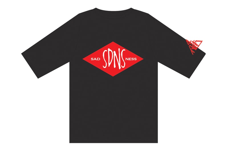 4PK 推出「SADNESS」惡搞 T-Shirt 系列