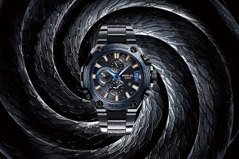 日本國寶級藝術－G-Shock x Michael Lau 解構重塑 MR-G「霞鎚目」武士模型