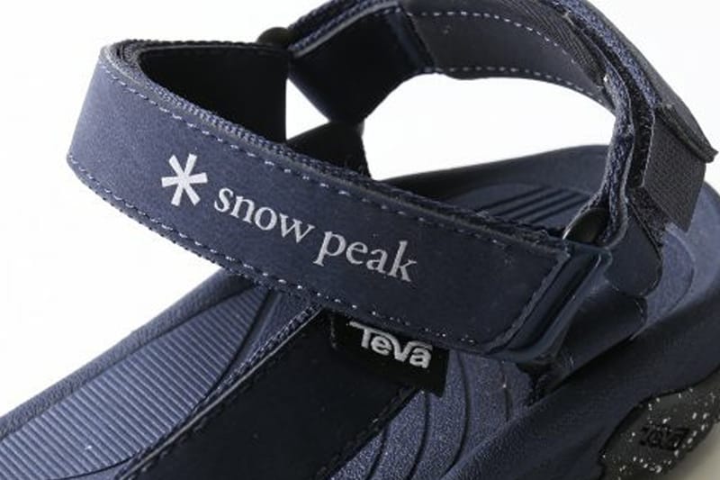 頂尖戶外品牌聯合製造－Snow Peak x Teva Hurricane XLT 機能涼鞋