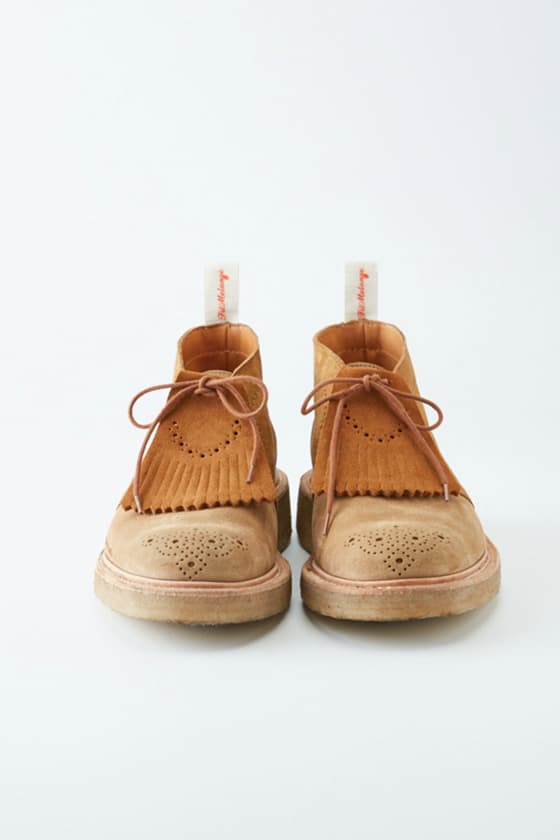 機能物料應用－Tricker’s x FilMelange 別注 Desert Boots