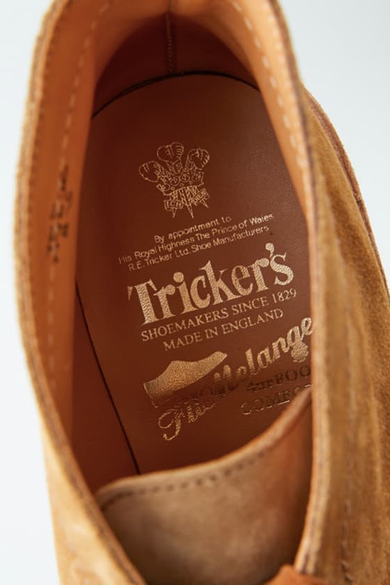 機能物料應用-Tricker’s x FilMelange 別注 Desert Boots