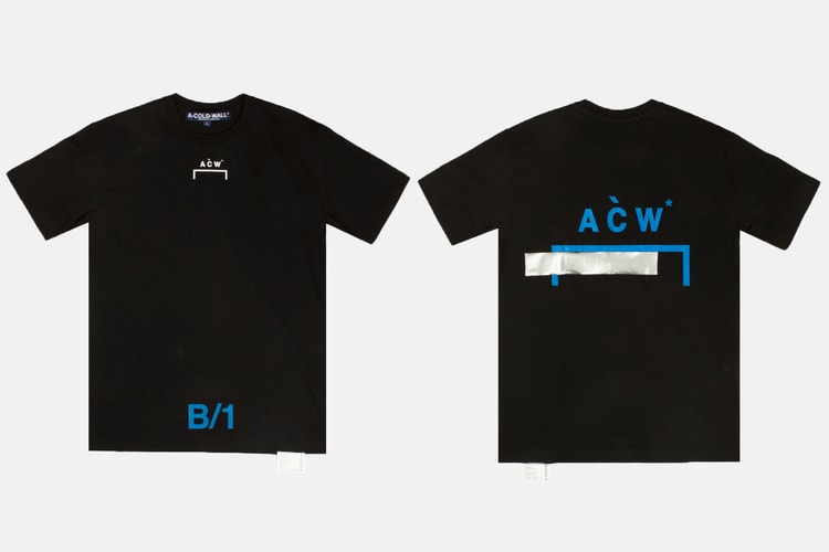 A-COLD-WALL* 香港期間限定店別注單品一覽