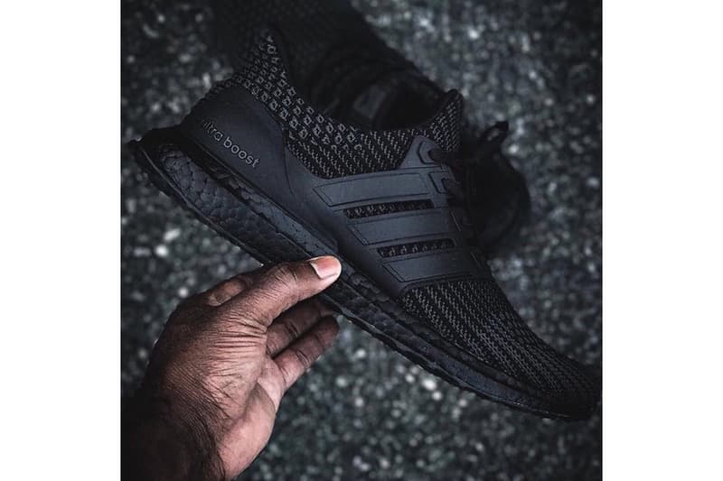 adidas UltraBOOST 4.0 “Triple Black” Detail Look