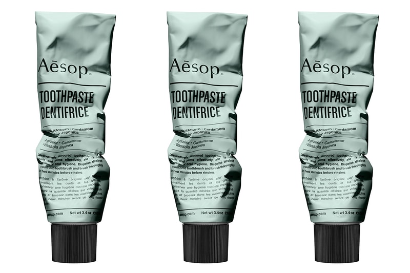 Aēsop 將推出首款牙膏
