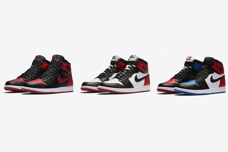 球鞋大三元-NIKE SNKRS 明日將重新上架三款 Air Jordan 1
