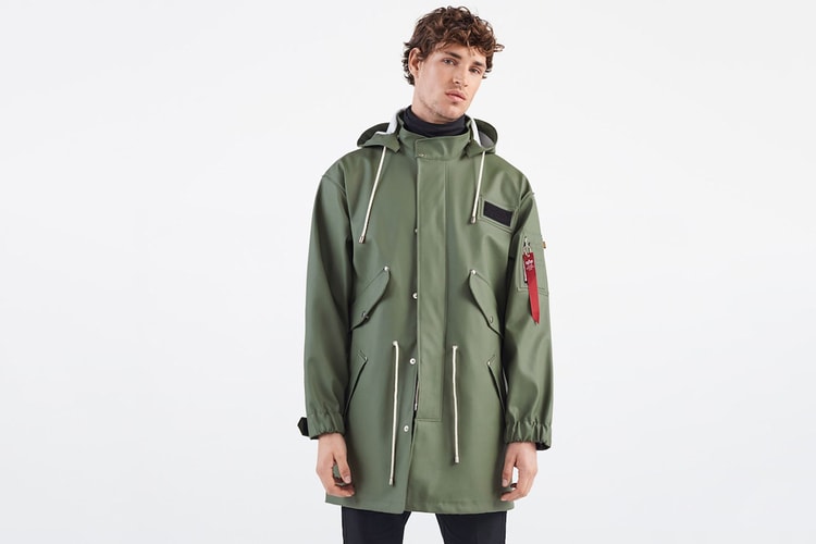 軍服結合雨衣-Alpha Industries x Stutterheim 最新聯乘系列