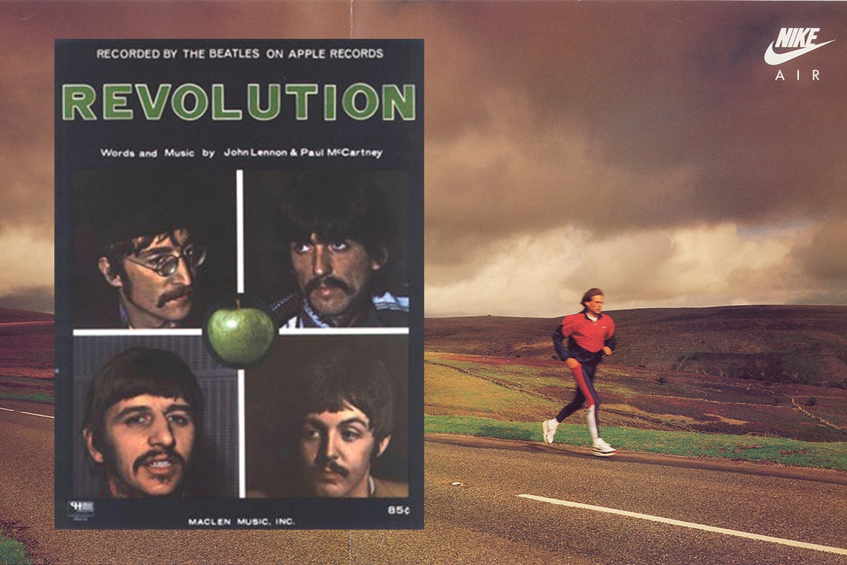 Beatles Sued Nike Air Revolution 1987