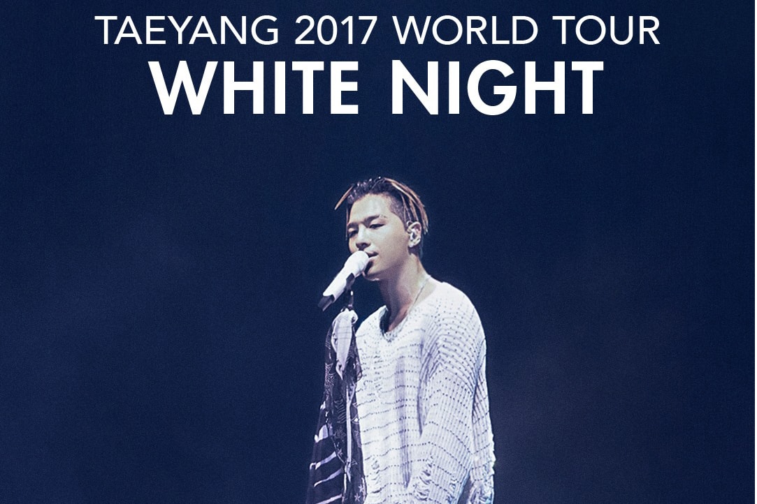 BIGBANG 成員 TAEYANG 將於亞洲多個地區舉辦巡演