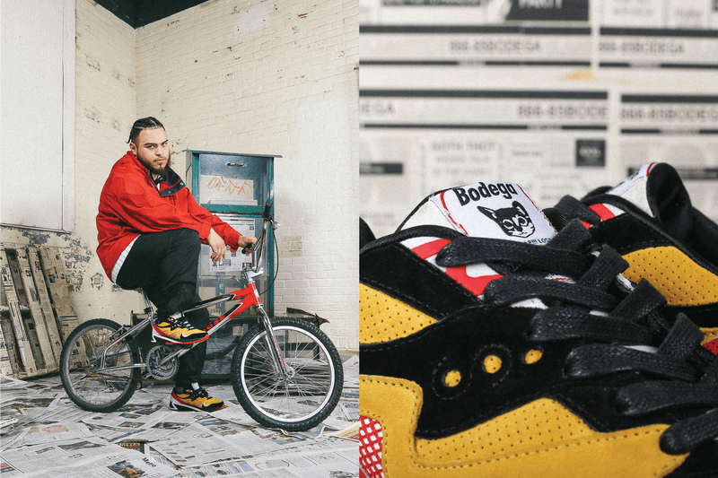 波士頓時尚名所 Bodega x Saucony 聯乘版 Grid 8000 鞋款