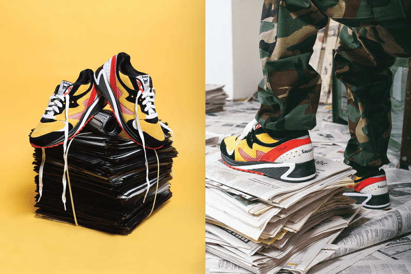 波士頓時尚名所 Bodega x Saucony 聯乘版 Grid 8000 鞋款