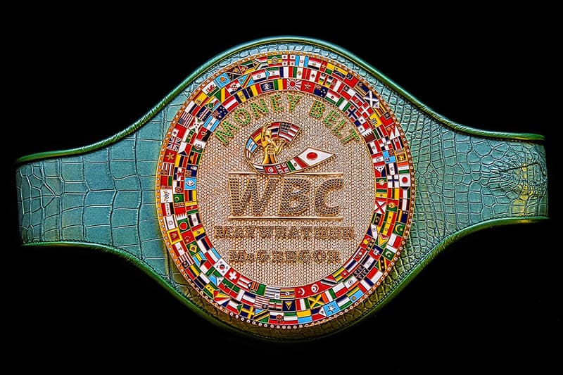 Mayweather McGregor Fight Money Belt Closer Look