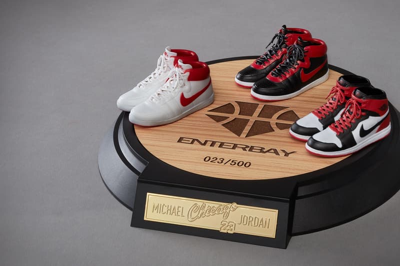 ENTERBAY 最新 1:6 Michael Jordan (ROOKIE) HK-KICKS.COM 別注限定版人偶