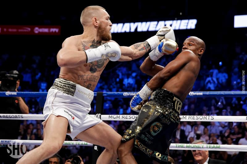 Floyd Mayweather vs. Conor McGregor 世紀之戰！Mayweather 在第 10 回合勝出！