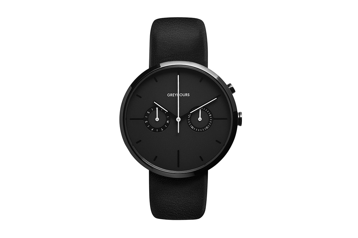 極簡主義－GREYHOURS 以高端物料製作的時尚腕錶