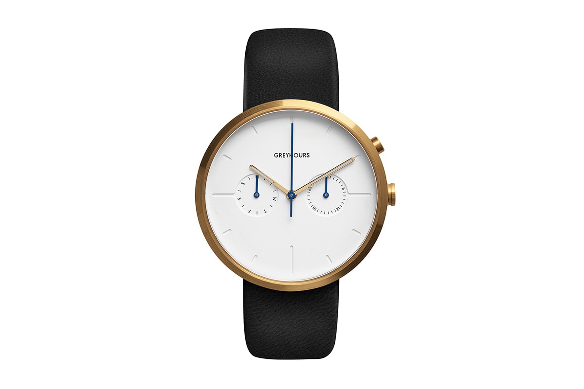 極簡主義－GREYHOURS 以高端物料製作的時尚腕錶