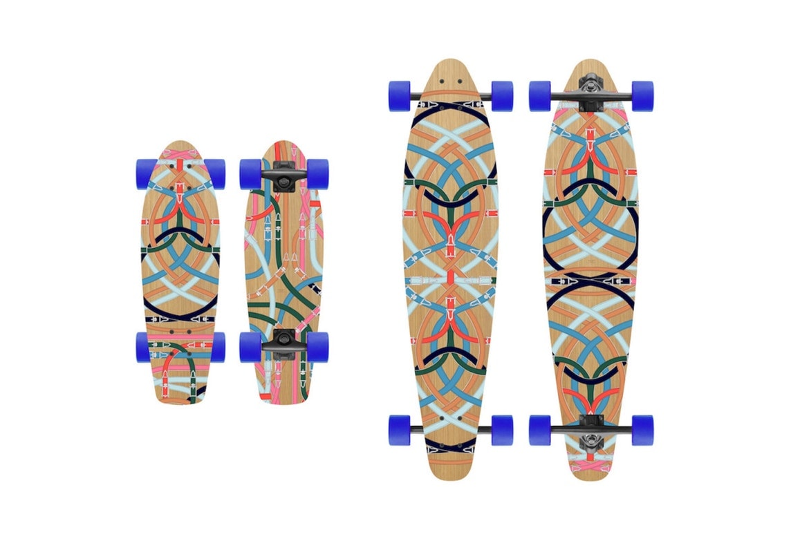 滑板場上之奢華－Hermès 推出天價 Skateboard 和 Longboard