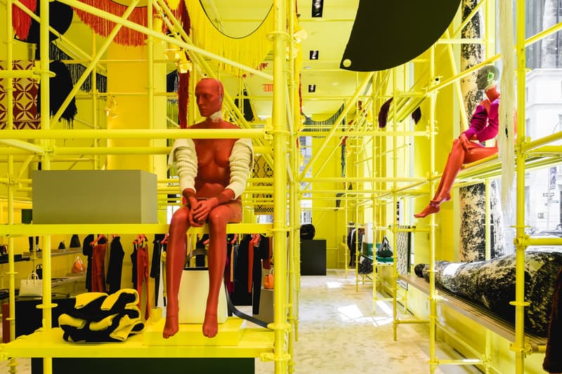 Raf Simons Sterling Ruby Calvin Klein Flagship Redesign