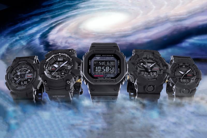 G-Shock 為紀念品牌誕生 35 周年推出「Big Bang Black」別注手錶系列