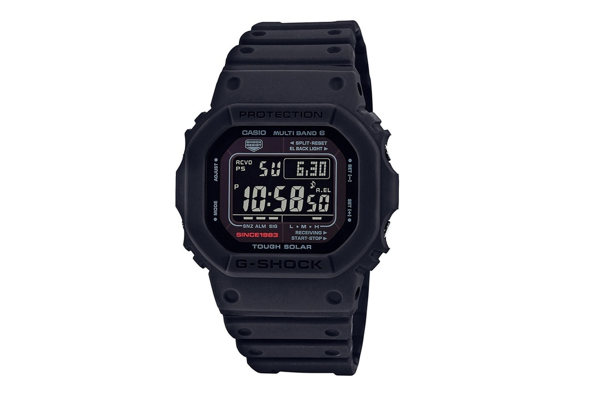G-Shock 為紀念品牌誕生 35 周年推出「Big Bang Black」別注手錶系列