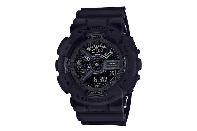 G-Shock 為紀念品牌誕生 35 周年推出「Big Bang Black」別注手錶系列