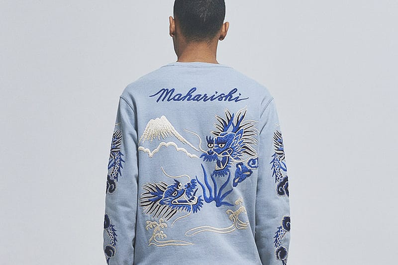 日系刺繡元素混種－maharishi 發佈 2017 秋冬新品 LookBook