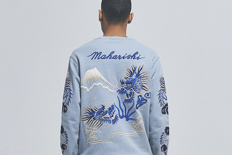 日系刺繡元素混種-maharishi 發佈 2017 秋冬新品 LookBook