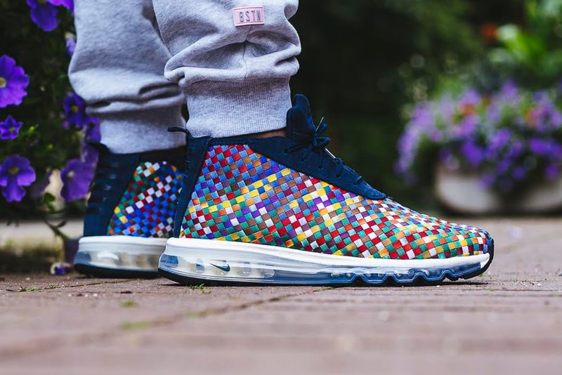 Here’s An On-Feet Look At The NikeLab Air Max Woven Boot SE “Multicolor”