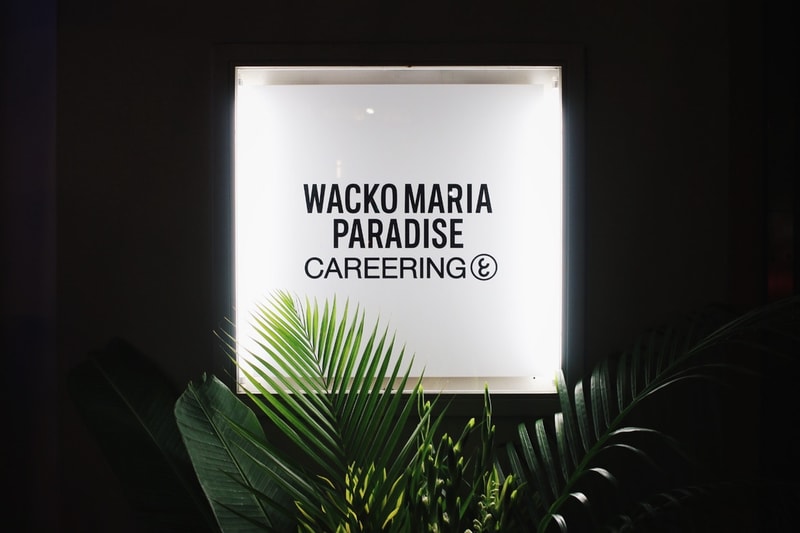 走進 WACKO MARIA x CAREERING 上市派對現場 @ PARADISE TOKYO