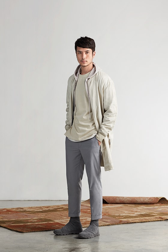 initial 2017 秋冬系列 LookBook－以物料營造強大反差感
