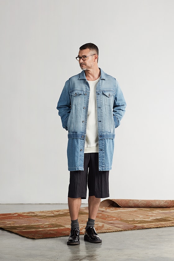 initial 2017 秋冬系列 LookBook－以物料營造強大反差感