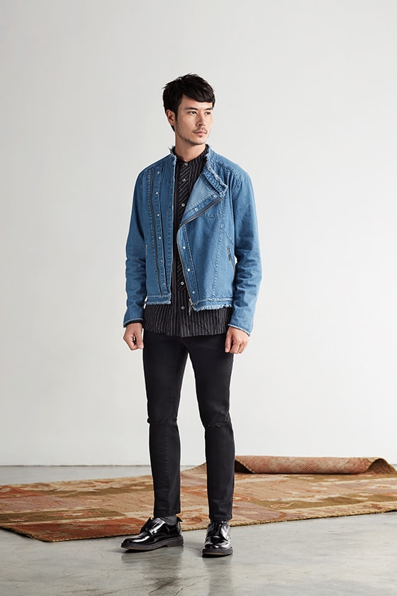 initial 2017 秋冬系列 LookBook－以物料營造強大反差感