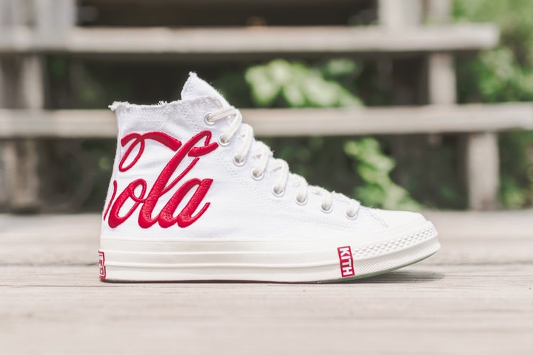 近賞 KITH x Coca-Cola x Converse 三方聯乘 Chuck Taylor All Star ’70 鞋款