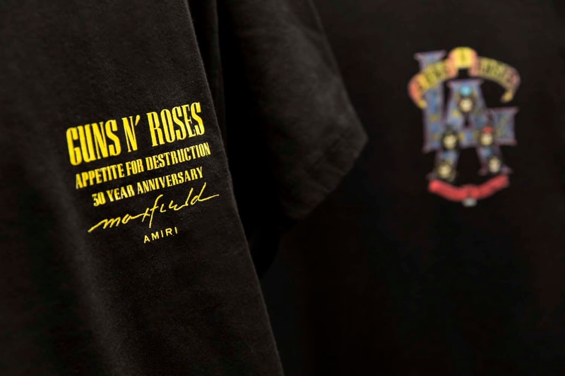 Maxfield Guns N' Roses Off White Palm Angels first look