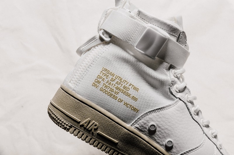Nike SF-AF1 Mid "Neutral Olive" Closer Look