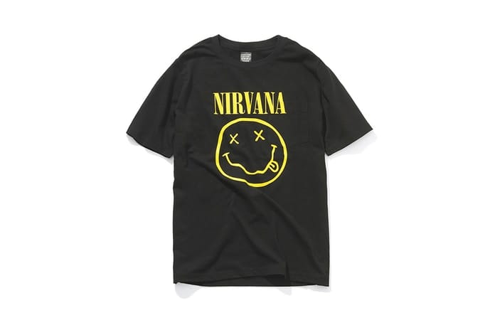 NUMBER (N)INE 推出全新 Nirvana 主題別注 T-Shirt 系列