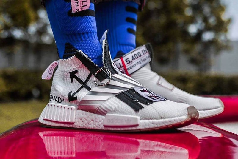 OFF-WHITE x adidas Originals NMD City Sock Custom