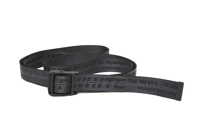 OFF-WHITE 2017 秋冬系列之新配色「Industrial Belt」腰帶正式上架