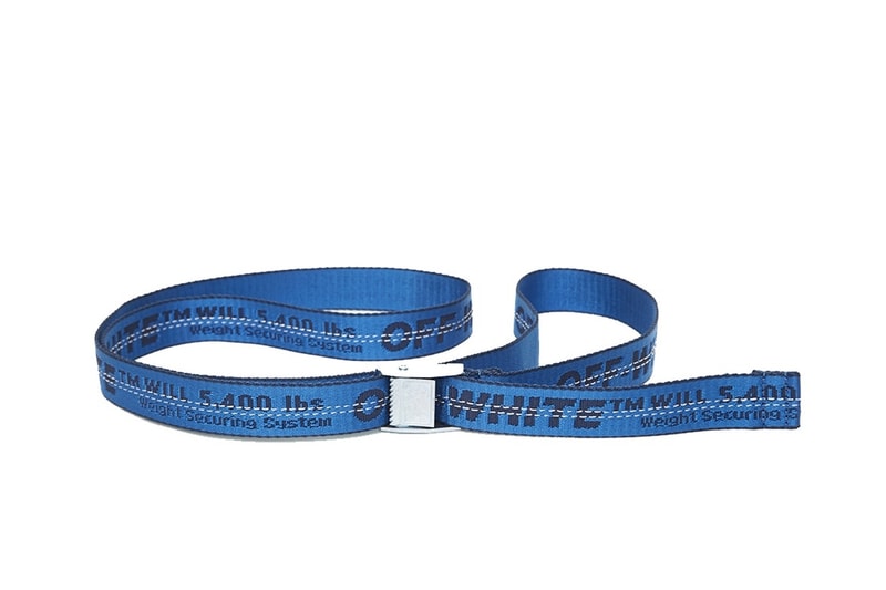 OFF-WHITE 2017 秋冬系列之新配色「Industrial Belt」腰帶正式上架