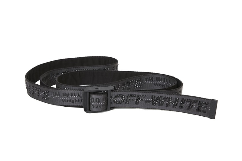 OFF-WHITE 2017 秋冬系列之新配色「Industrial Belt」腰帶正式上架