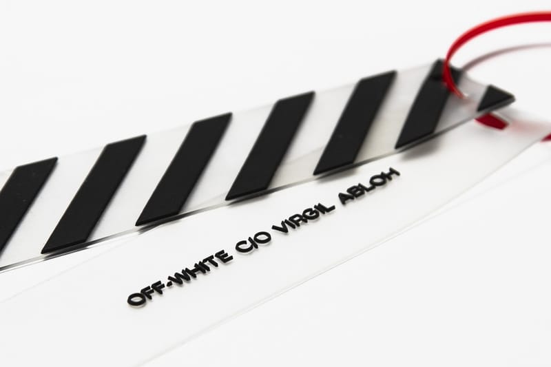 OFF-WHITE 分享簽名式「Zip-Tie」束線帶吊牌的正確使用方法