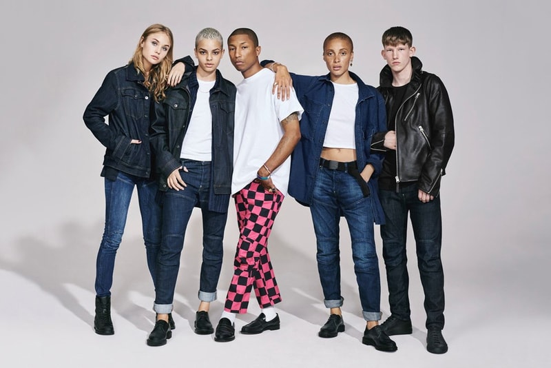 Pharrell G-Star RAW 2017 Fall Winter Campaign