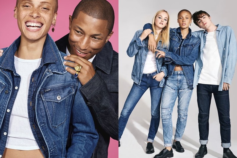 Pharrell G-Star RAW 2017 Fall Winter Campaign