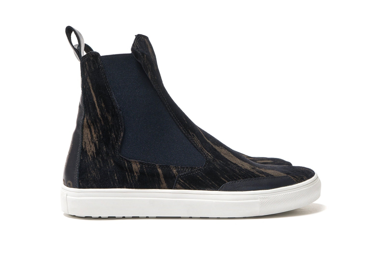 Stone Island Shadow Project "Bleu" Laser Graphic Suede Shoes